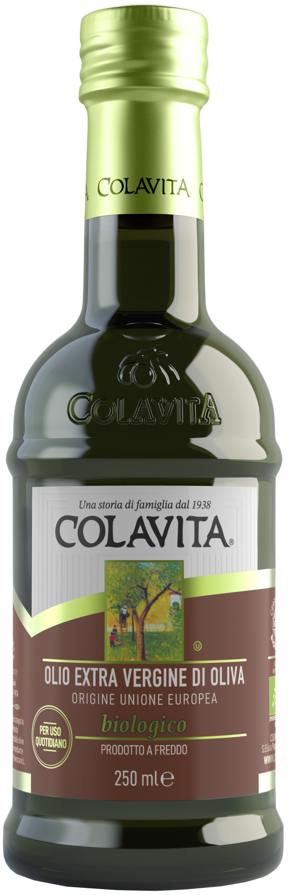 Colavita Olio Extra Vergine Organic Bio 0,25 l Olivenöl